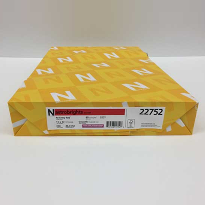 ASTROBRIGHTS COVER SMOOTH 8.5 X 11 23.36M 65# LUNAR BLUE