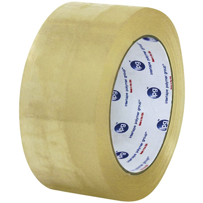 CARTON SEALING TAPE 2" X 110YD 2.1MIL ACRYLIC 400, CLEAR, 36/CS